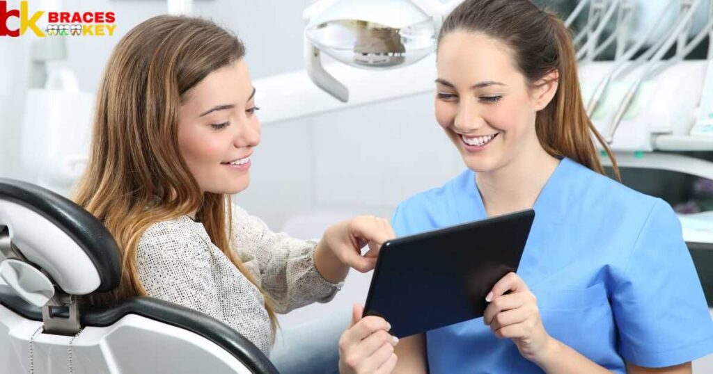 Consulting with your orthodontist
