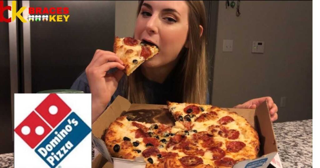 I Eat Dominos Pizza With Braces
