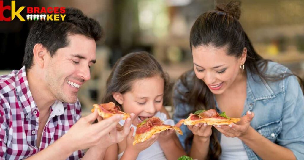 To Eat Pizza With Braces The First Week