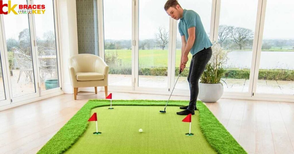 Golf mini putting mat